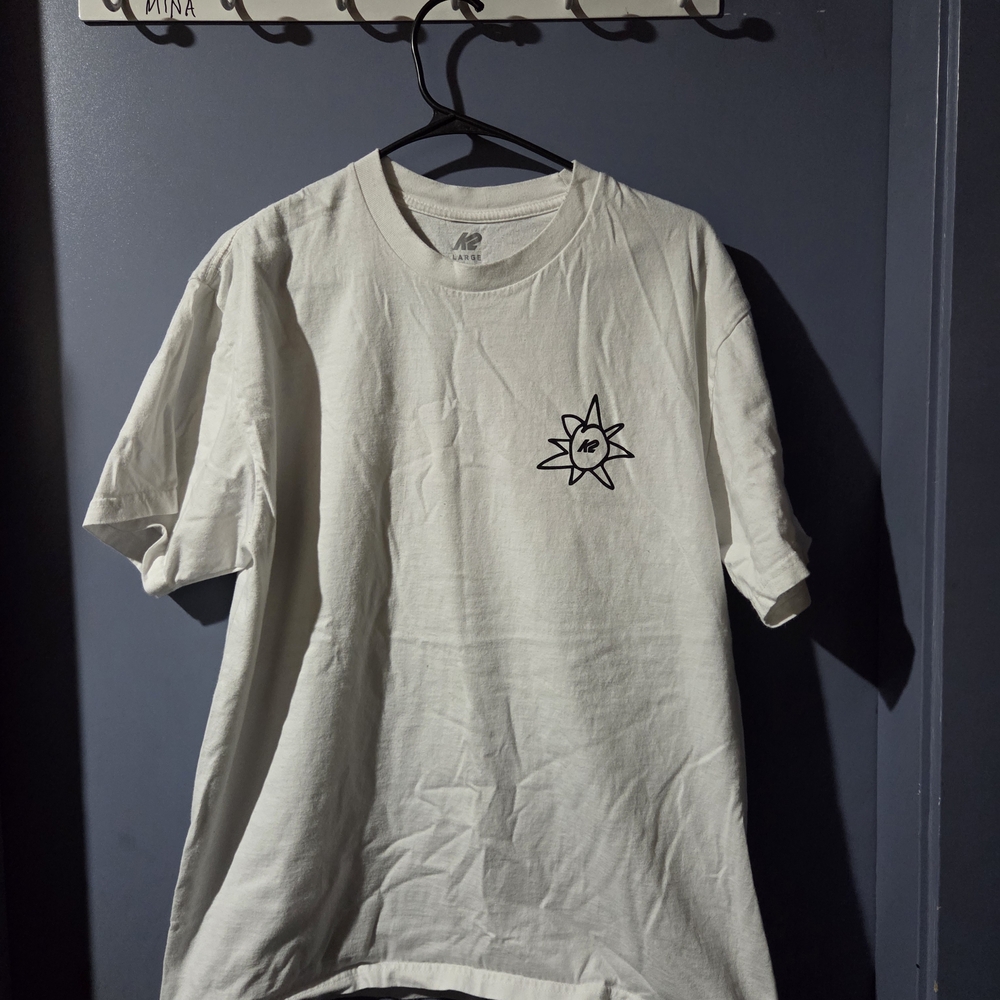 Mens White K2 Graphic T-Shirt